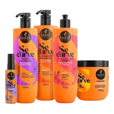 Imagem de Kit Haskell Se Curve Crespos (4abc) 5 Itens