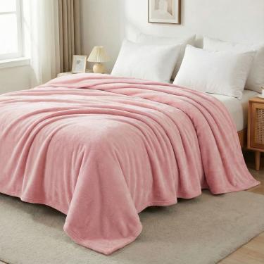 Imagem de Kit 4 Manta Cobertor Casal Microfibra Super Macio Com Conforto Térmico Premium Casa Dona