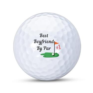 Imagem de Presente de golfe dos namorados para namorado, acessórios de golfe para amantes de golfe, presentes de dia dos namorados para ele, melhor namorado da Par Golf Ball, presente romântico de aniversário