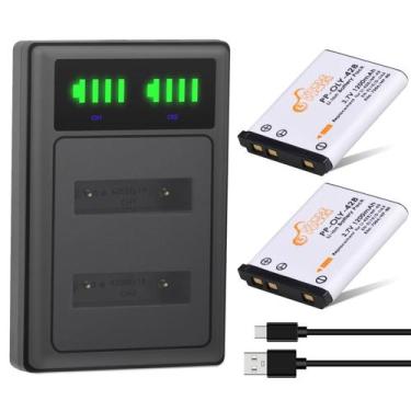 Imagem de Bateria e carregador Pickle Power para Nikon Coolpix S4000