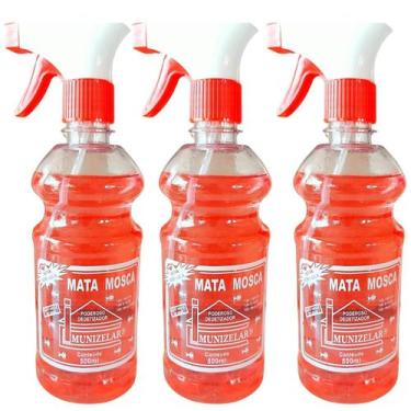 Imagem de Kit 3 Imunizelar Produto para Eliminar Pragas, Mata Mosca, Mosquitos, 
