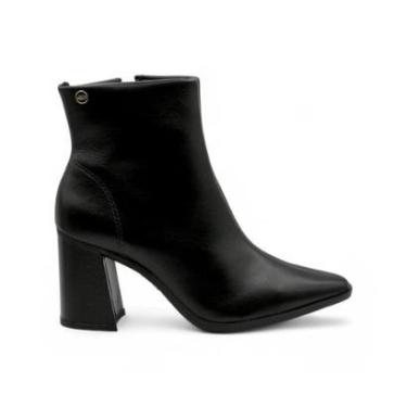 Imagem de Bota de Couro Salto Alto Feminina Dakota D0411 Original-Feminino