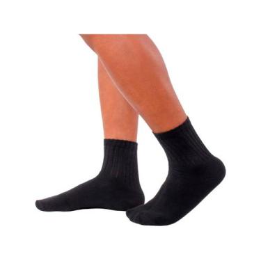 Imagem de Meia Cano Longo Lupo Algodão 3290-009 Masculina Sport Algodão T. 37/40