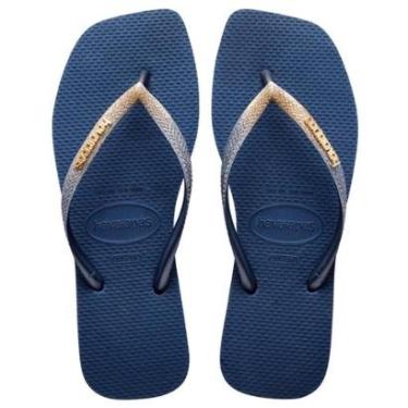 Imagem de Chinelo Havaianas Feminino Slim Square Glitter Com NF-Feminino