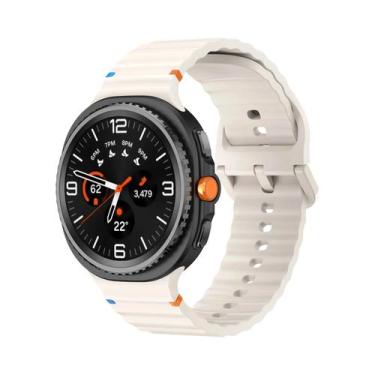 Imagem de Pulseira De Silicone Ocean Para Samsung Galaxy Watch 8 40mm 44mm, Brac