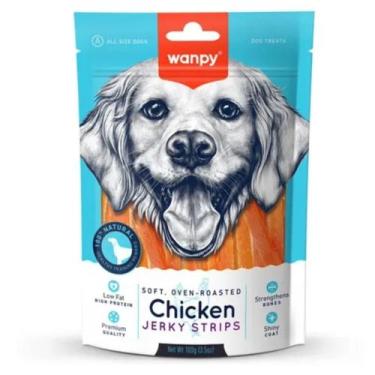 Imagem de Petisco para cao wanpy tiras de frango 100g