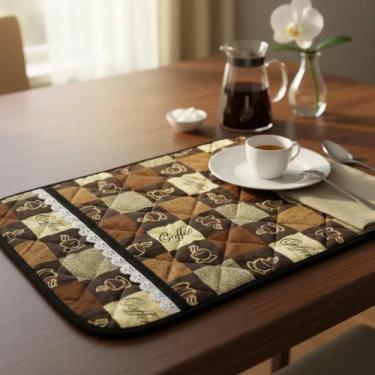 Imagem de Jogo Americano Matelado 4 Peças - Recanto Da Costura