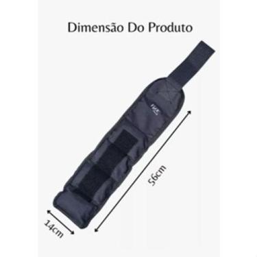 Imagem de Caneleira de Peso Unidade 1KG Treino Musculação Fisioterapia SC - flex