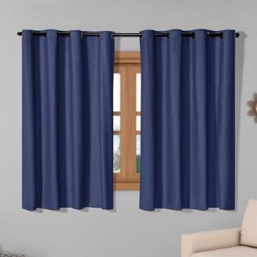Imagem de Cortina Blackout 2,80m x 2,30m Corta 100% A Luz para Sala Quarto Janel