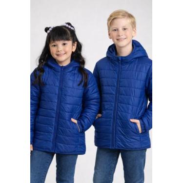 Imagem de Jaqueta Puffer Inverno Unissex Marinho Com Capuz - Molekada, 14