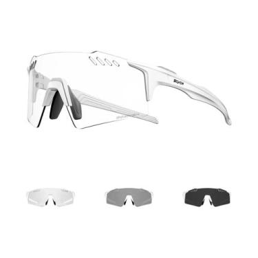 Imagem de Óculos De Sol Fotocromáticos UV400 Para Ciclismo Masculino E Feminino,