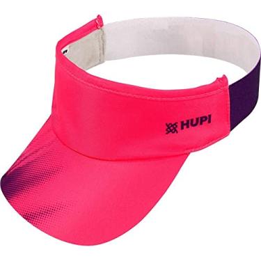 Imagem de Viseira para Corrida Hupi Tuna Roxo e Rosa, Cor: Rosa
