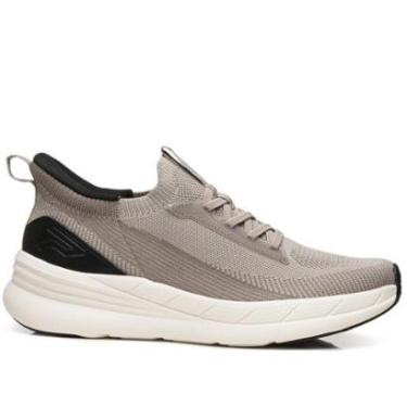 Imagem de Tênis Esportivo Pegada Masculino em Tecido Bege 191401-01-Masculino