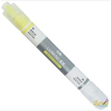 Imagem de Marca Texto Lumini Ex Apagável CIS Cores:Amarelo