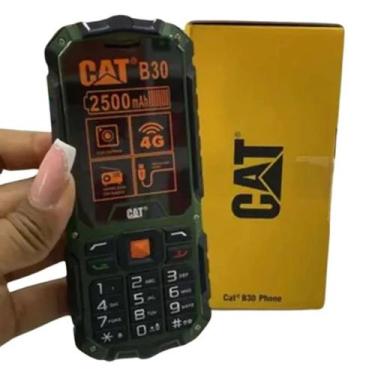 Imagem de Celular cat b30 128mb tela 2.4 4g 64mb ram - preto e laranja - Caterpi