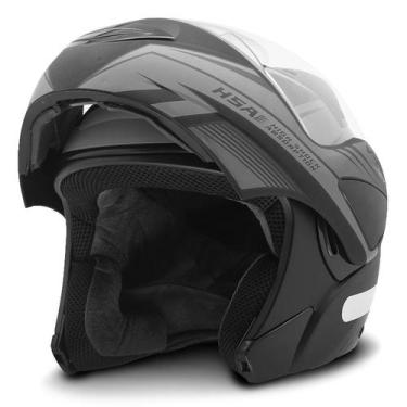 Imagem de Capacete Moto Escamoteável Robocop Articulado Pro Tork V-Pro Jet 3, CI