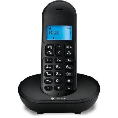 Imagem de Telefone sem Fio Motorola MT150 com Identificador de Chamadas, Memória para 20 Números e Tecnologia DECT 6.0 Digital