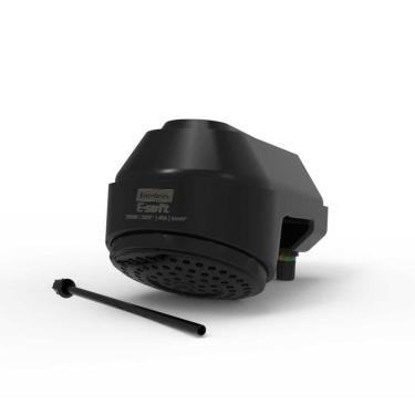 Imagem de Ducha Elétrica E-soft Comando Eletrônico 7500W Instalação de Parede Jato Espalhado Pret...