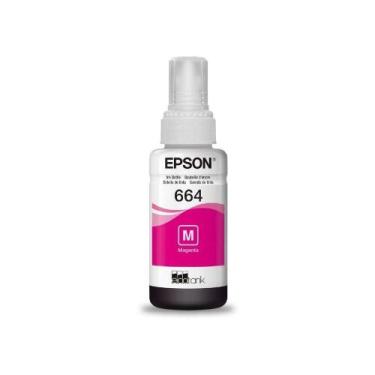 Imagem de Refil Garrafa De Tinta Epson 664 Original Magenta, Magenta