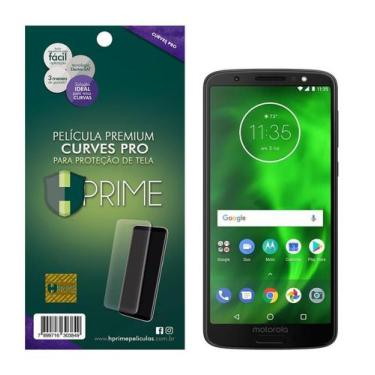 Imagem de Película Hprime Curves Pro Motorola Moto G6 Plus - Cobre Toda Tela