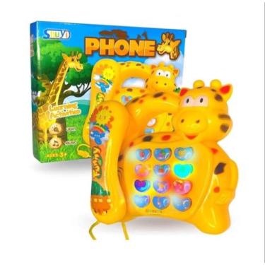 Imagem de Brinquedo musical telefone animais interativo - SHUYI