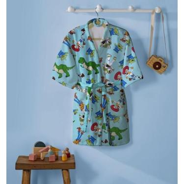 Imagem de Roupão Infantil Velour M Toy Story 13 Dohler