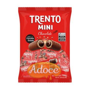 Imagem de Chocolate Trento Mini pacote 50unX14g Peccin Chocolate ao Leite, CHOCO