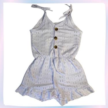 Imagem de Macaquinho Branco - Xic Xic Moda Infantil, 6