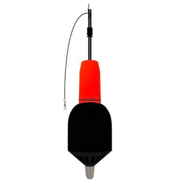 Imagem de Boia Cevadeira Jr Cevadela Invertida 87g - JR Pesca, Vermelho