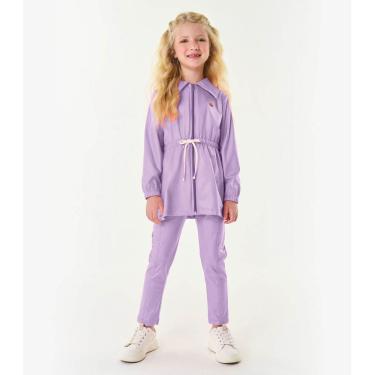 Imagem de Legging Infantil Feminina Cirré Trick Nick Roxo