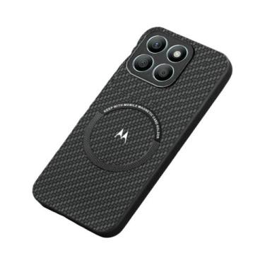 Imagem de Capa Magnética De Couro Trançado Para Moto Edge 70 Fusion 60 Neo pro 5