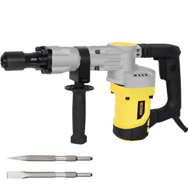 Imagem de Martelete Rompedor BOM-9634 1800W 55 Joules com Encaixe Sextavado 17mm 220V Ponteiro e Talhadeira Bomvink