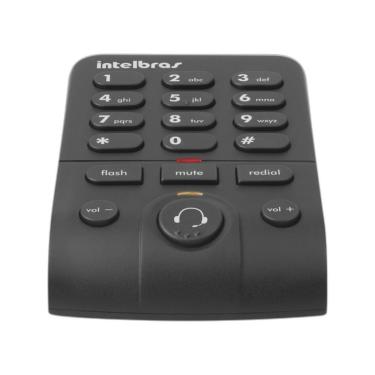 Imagem de Headset Telemarketing Intelbras HSB-40 com Microfone Ajustável e Proteção Contra Choque Acústico