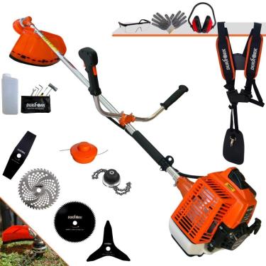 Imagem de Roçadeira Lateral à Gasolina 5 em 1 com Trimmer e Kit EPI DR620H5 Motor 2 Tempos 62cc 3HP 12500 RPM