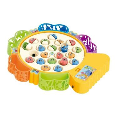 Imagem de Brinquedo Pescaria Infantil Com 21 Peixes Fenix - PSC-077AM - Fênix