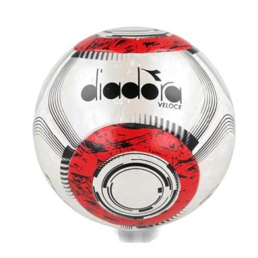Imagem de Bola Futebol Society Diadora Profissional Veloce 10 Gomos, Branco, Ver