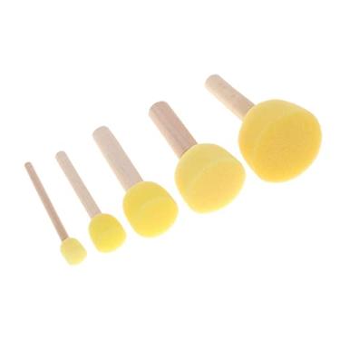 Imagem de Pincéis de Esponja de Espuma de 5 Peças para Crianças