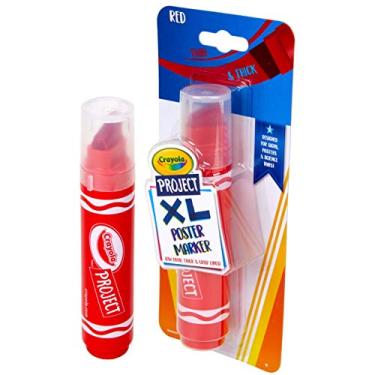 Imagem de Crayola Project: XL Poster Marker, Red single ct, Multi