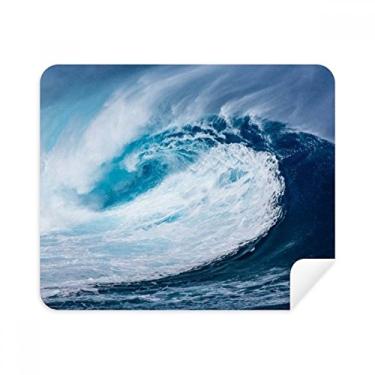 Imagem de Pano de limpeza de imagem White Wave Sea Water Science Nature 2 peças de tecido de camurça