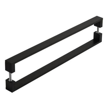 Imagem de Puxador De Porta Pivotante Alumínio Inoxidável Preto 1.20mt