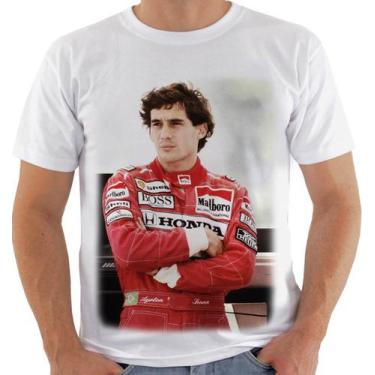 Imagem de Camiseta Camisa Lc 559 Ayrton Senna Do Brasil Formula 1 - Primus