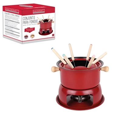 Imagem de Etilux Conjunto Fondue Lucerna vermelho 11 peças, CJFN042/VM