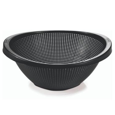 Imagem de Escorredor de arroz e macarrão preto Plasutil ref.13947