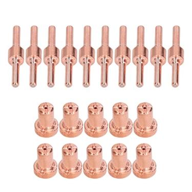 Imagem de Eletrodos de ponta, duráveis ​​Fácil substituição Bocal de soldagem de boa condutividade para tocha PT31 LG40 40A