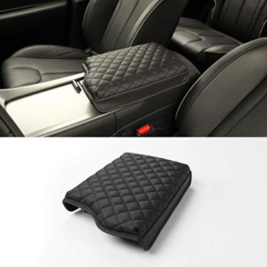 Imagem de KMMOTORS almofada de descanso de braço para console automotivo personalizado para dirigir mais confortável e tornar o interior do seu carro mais exclusivo (Palisade)
