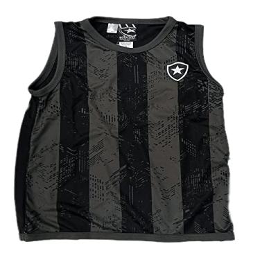 Imagem de Regata Braziline Botafogo Edify Infantil - Preto