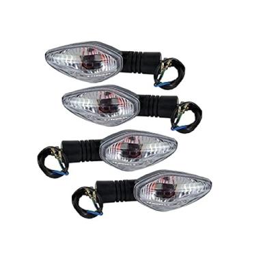 Imagem de Kit 4 Pisca Seta Nxr Bros 150 160 Cg Titan 125 150 Fan 125 150 Cbx twister 250 cb 300 Xre 300