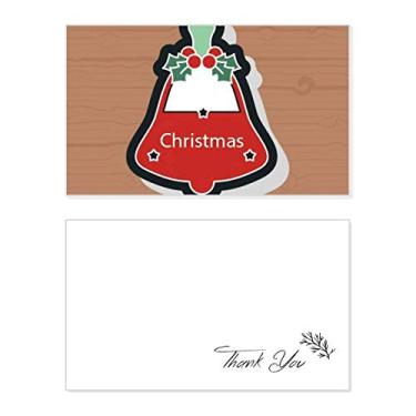 Imagem de Sinos de Natal ícone de desenho animado de Natal cartão de agradecimento aniversário papel comemoração casamento agradecimento