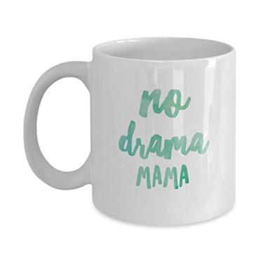 Imagem de Caneca No Drama Mama – Caneca de chá e café de chocolate quente – Ótimo presente