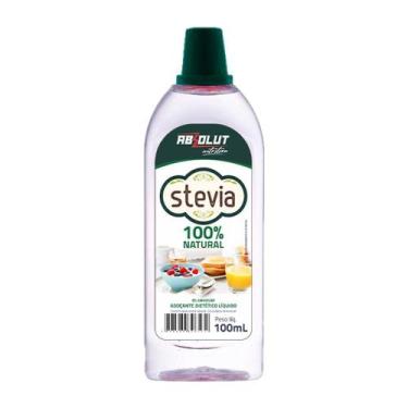 Imagem de Adoçante Stevia 100% Natural 100ml Sem Amargo - Absolut - Stevita